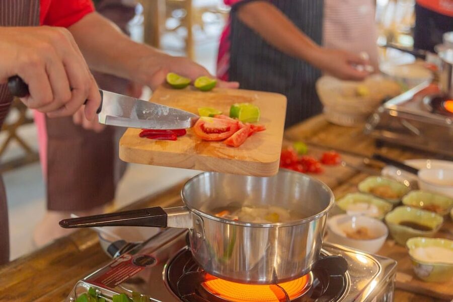 3 hours Khao Lak Cooking Class and Market Visit - Som Tum and mango sticky rice, learning Thai balance in sweet and sour form
