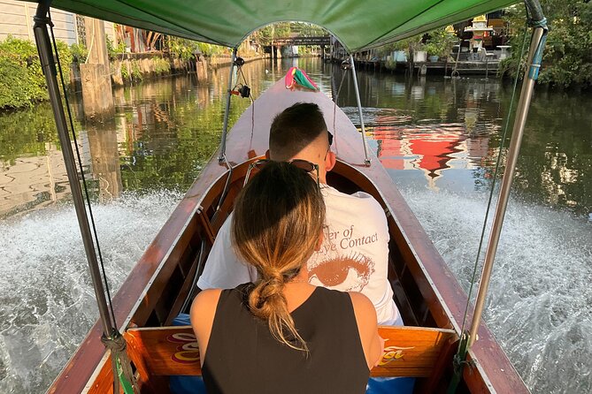 3hr Sunset Canal Cruise & Stop at Biggest Buddha (fully guided) - Where You Meet: Wutthakat Temple Pier and Easy Orientation