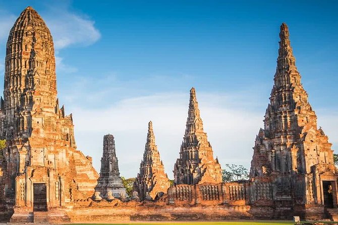Afternoon Ayutthaya heritage site & River Boat Ride at Sunset - The sunset river boat ride: where the landmarks come alive