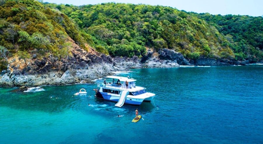 Amazing Coral Island & Sunset Dinner with Power Catamaran - Laem Krating sunset viewpoint: photos and calm time after dinner