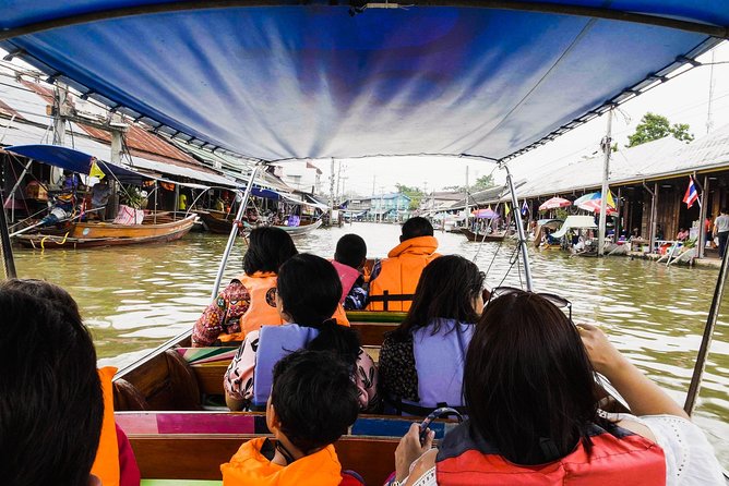 Amphawa Floating & Maeklong Railway Train Market (Small Group) - The Maeklong Railway Market moment, right on the rails