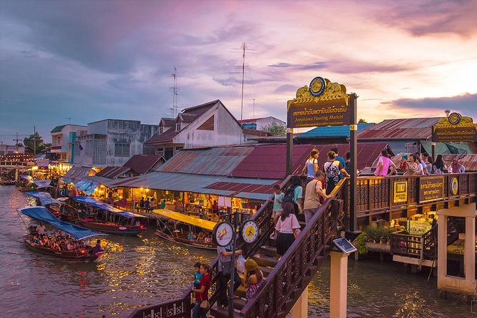 Amphawa Floating Market Tour with Maeklong Railway Market (SHA Plus) - Seeing Vendors Move When the Train Passes