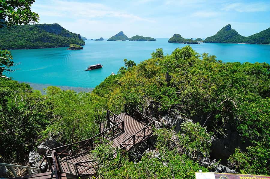 Ang Thong Full-Day Cruise with Sunset by The Red Baron Boat - Why the Red Baron Chinese sailboat feels like the right choice