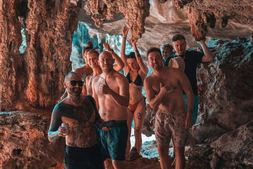 Ao Nang: 4 Island Awesomeness Adventure - Secret Beach: Group Games, Big Views, and Quick Photos