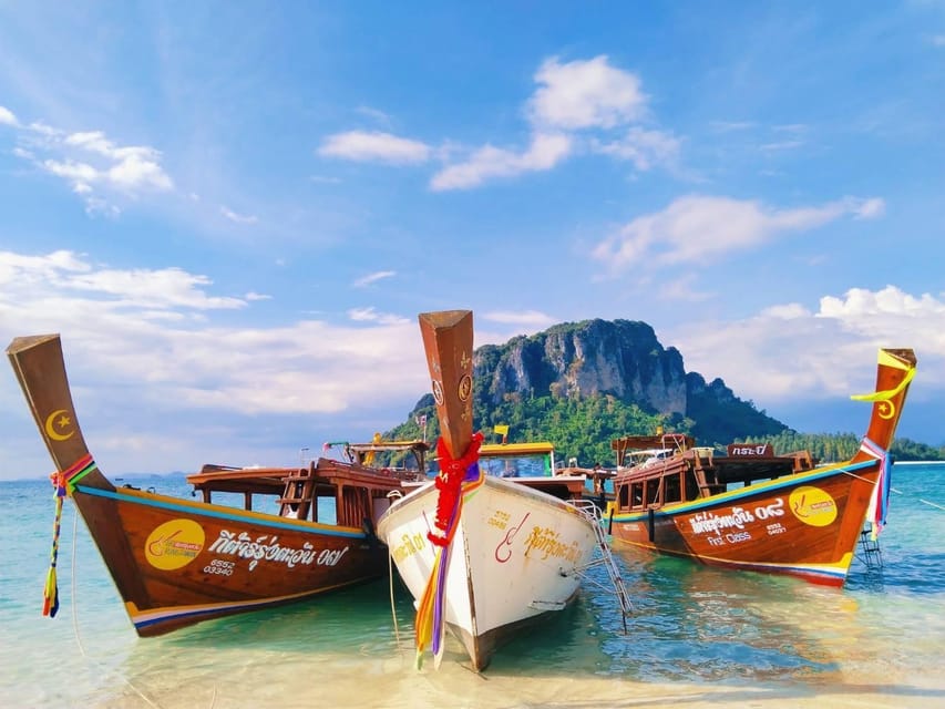 Ao Nang: 4 Islands Day Tour by Speedboat or Longtail Boat - Poda Island lunch and the biggest relaxation window