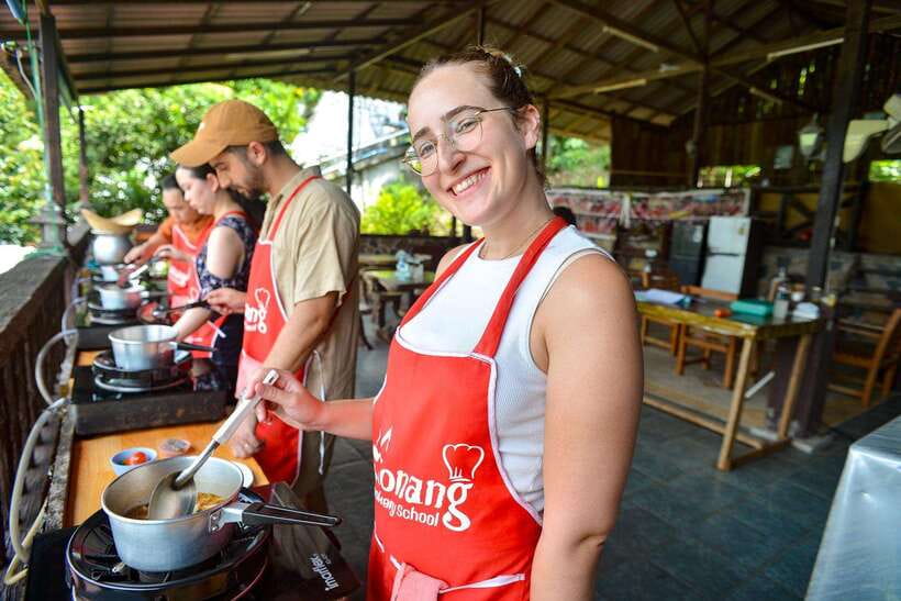 Ao Nang: Half-Day Thai Cooking Class Krabi Province - Ao Nang pickup to the cookery school: easy start, clear timing