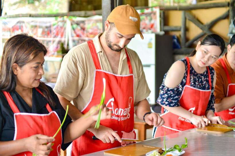 Ao Nang: Half-Day Thai Cooking Class Krabi Province - The real learning: mortar and pestle curry paste and Thai balance