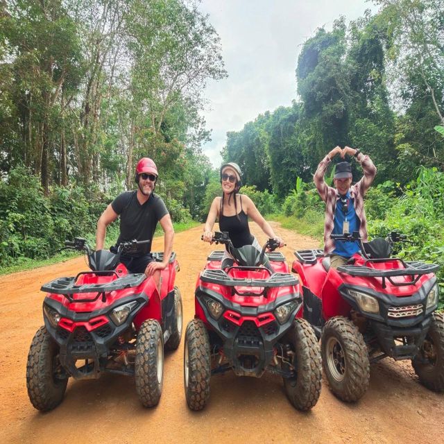 Atv adventure in jungle & city tour Phuket landmarks - Big Buddha viewpoint and Chalong Temple, what you actually get