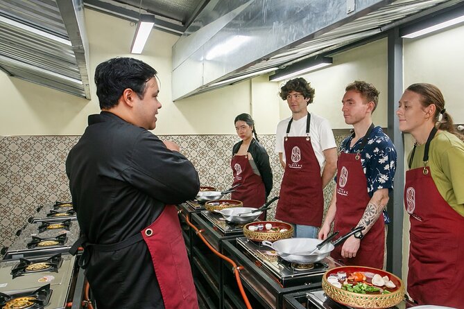 Authentic Thai Cooking with the Largest market visit &TukTuk ride - What you cook: Thai staples, built from the ingredients you saw