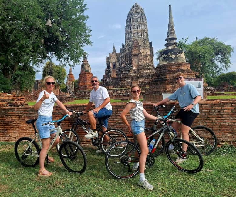 Ayutthaya: Colorful Slow Life Bicycle Tour with local guide. - Key points before you pedal
