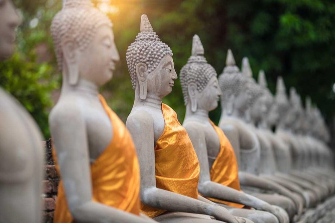 Ayutthaya Sunset Tour: UNESCO Temples & Peaceful River Cruise - Meeting point and timing from Bangkok, including how pickup can affect your day
