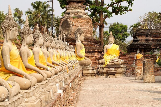 Ayutthaya Tour with Elephant Village, ATV & Floating Market - Sun Leisure ATV Palace and the temple stops you reach through the ride