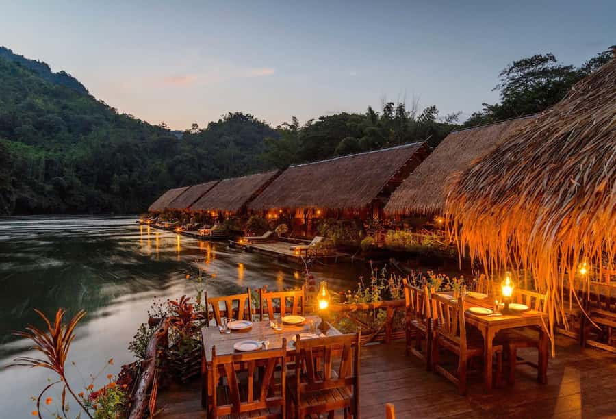 Bangkok: 2-Day River Kwai Trip with Floating Hotel and Meals - Hellfire Pass Memorial and the Mon dance night at Jungle Rafts
