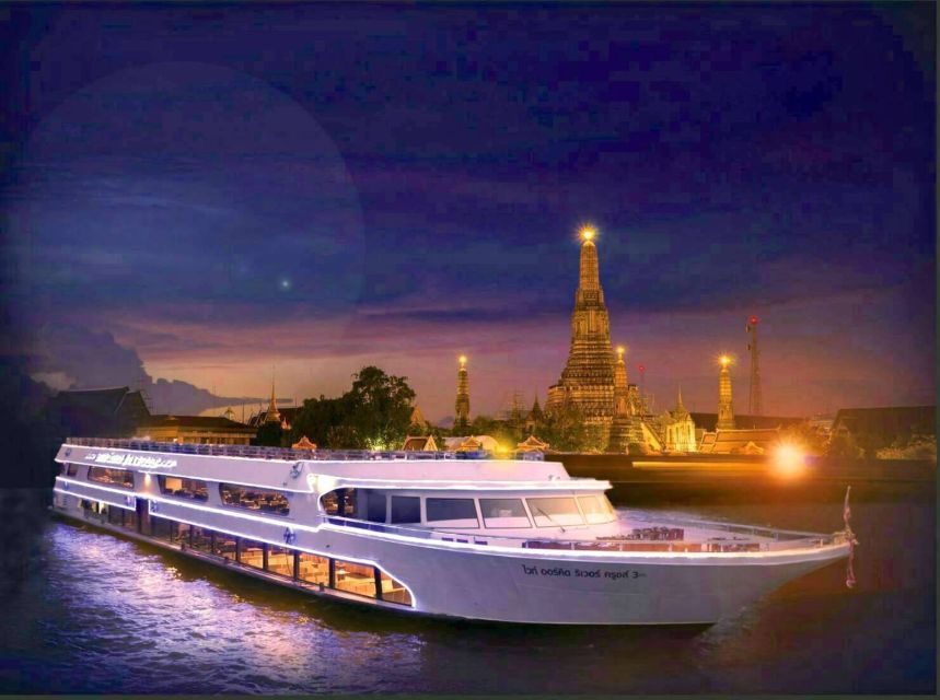 Bangkok: 2-Hour Dinner & Shows on White Orchid River Cruise - Live Music and Cabaret Show: The Part Everyone Remembers