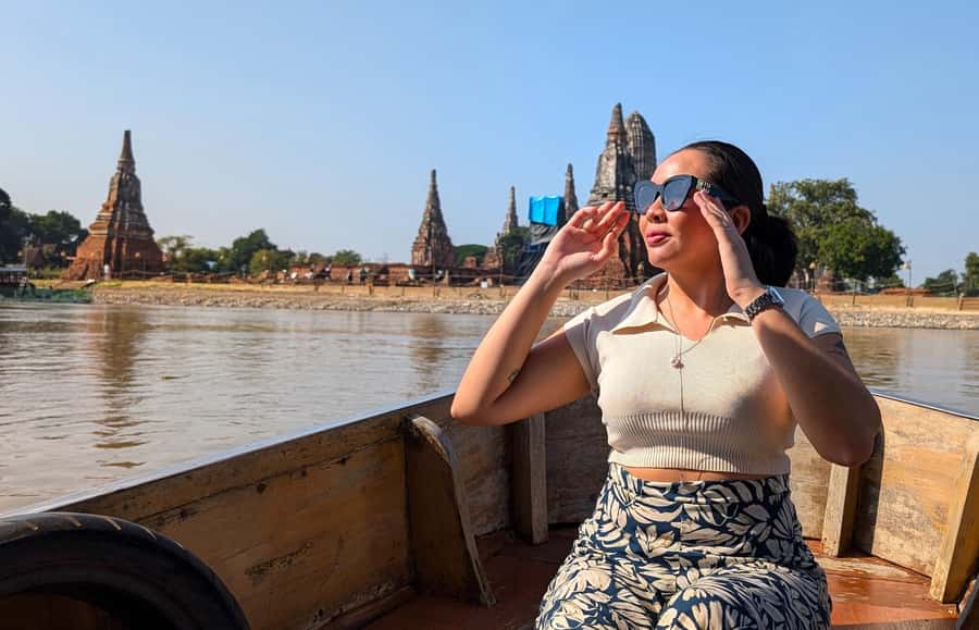 Bangkok: Ayutthaya Day Trip by Private Car with Boat Tour - River temples by boat, nine stops with real variety
