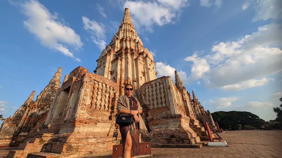 Bangkok: Ayutthaya Day Trip by Private Car with Boat Tour - Wat Yai Chai Mongkhon (Reclining Buddha), a satisfying finale