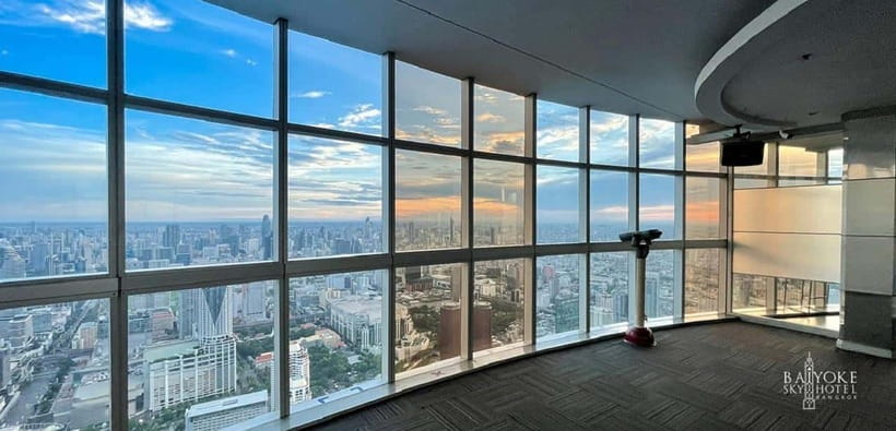 Bangkok: Baiyoke Sky Hotel Observatory Entry Ticket & Drink - The 77th-floor Observation Deck: your best all-around starting point