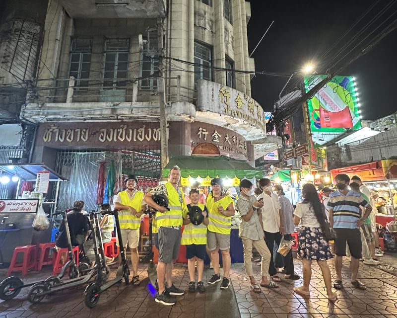 Bangkok By Night by Electric Scooter &/or Bike - Where the ride starts near Khao San Road