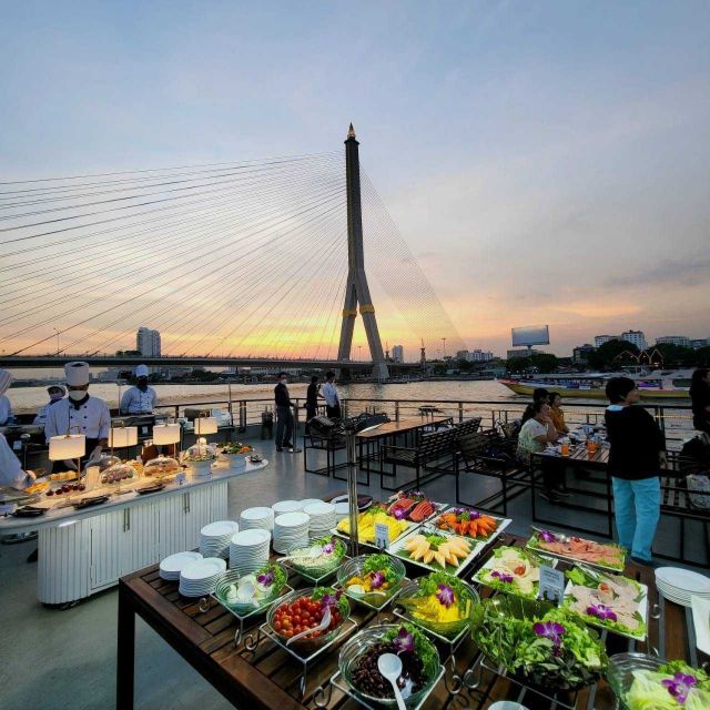 Bangkok: Calypso x White Orchid Cruise with Private Transfer - Cruising the Chao Phraya: what the boat experience feels like