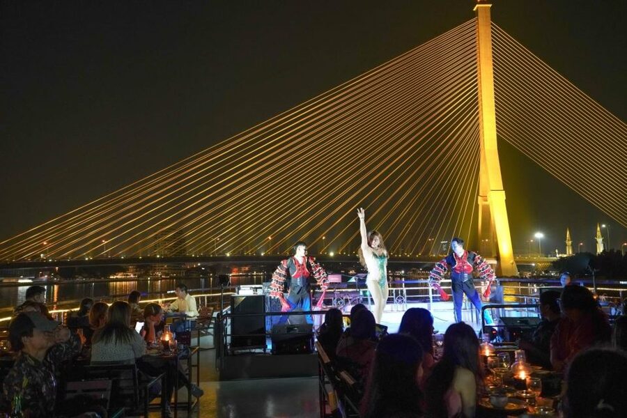 Bangkok: Calypso x White Orchid Cruise with Private Transfer - Group size and guide support