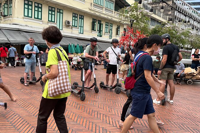 Bangkok Classic E-Scooter &/or Bike Trip - Riding Setup and Timing: What the 2 to 3 Hours Really Means