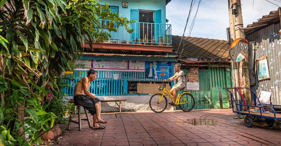 Bangkok Classical Bicycle Tour - Chinatown by bike: shop houses, spirit houses, and narrow alleys