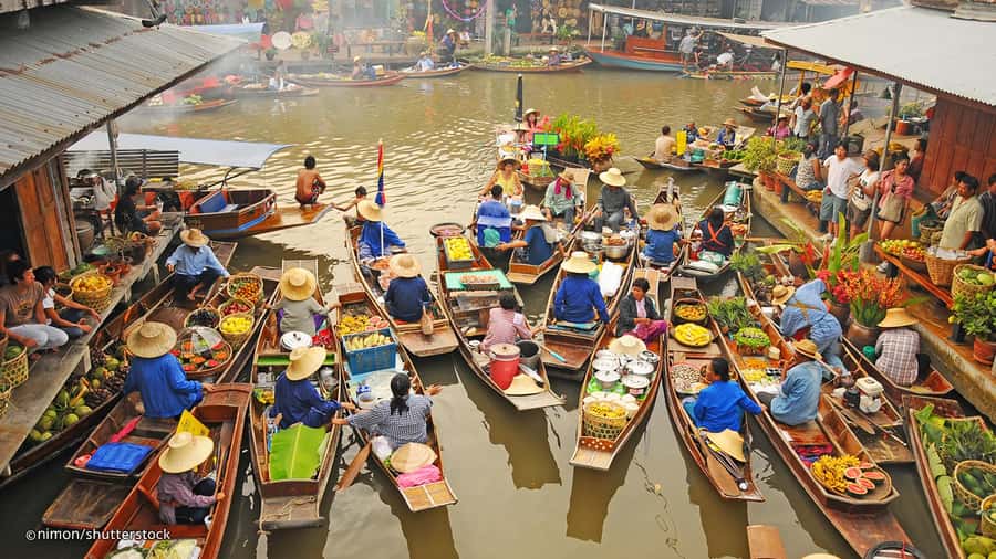 Bangkok: Dragon Temple, Roots Temple and Amphawa in spanish - A Sunday trip that mixes temples, canals, and fireflies