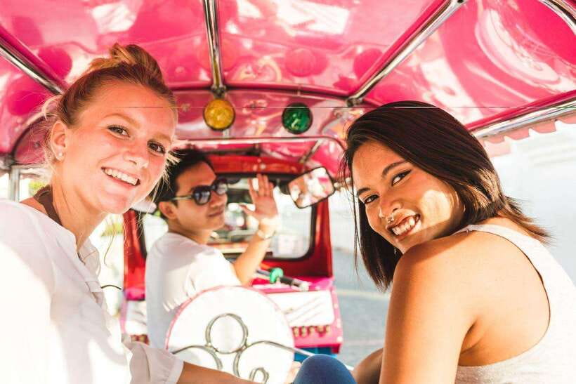 Bangkok Electric Tuk Tuk: Street Food & Markets - Riverside Café Break and the Chao Phraya Express Boat