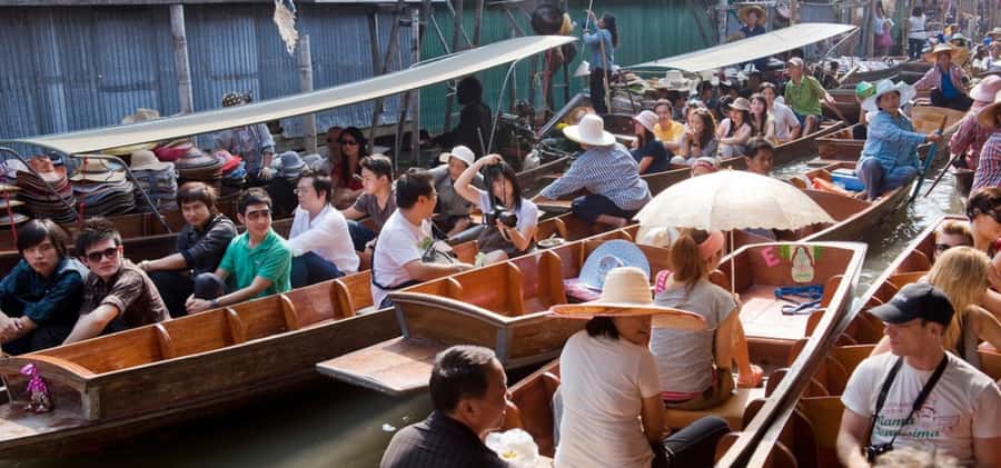 Bangkok: Floating & Maeklong Markets Tour by Private Charter - The long-tail boat ride that frames Damnoen Saduak
