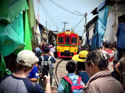 Floating Market and Train Market Experience