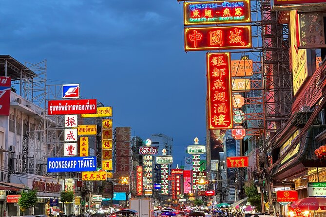 Bangkok Food Tour By Night - Chinatown culture breaks between bites: temples and night-market energy