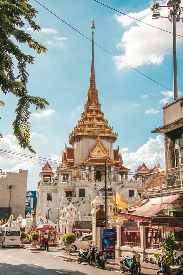 Bangkok: Grand Palace, Wat Pho and Wat Arun - Ferry to Wat Arun, plus the one-floor climb due to repairs