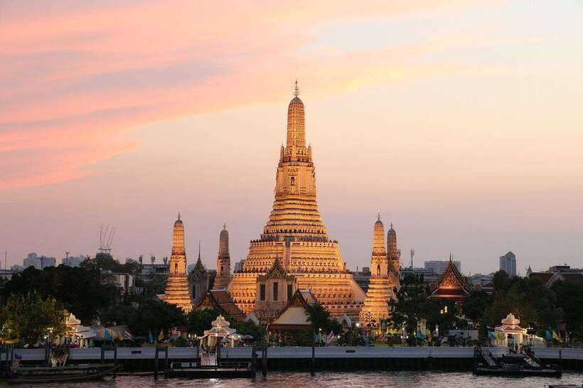 Bangkok: Grand Palace, Wat Pho, Wat Arun and Wat Sa Ket Tour - Wat Sa Ket Golden Mount: end with quieter steps and skyline perspective