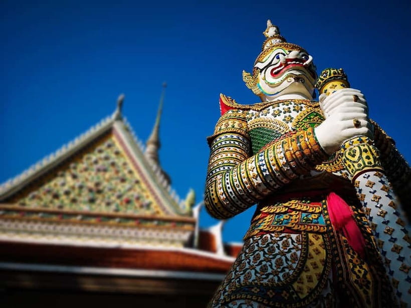 Bangkok: Grand Palace, Wat Pho, Wat Arun Sacred & Local Tour - Wat Arun by the Chao Phraya: porcelain spires and a river-view finale