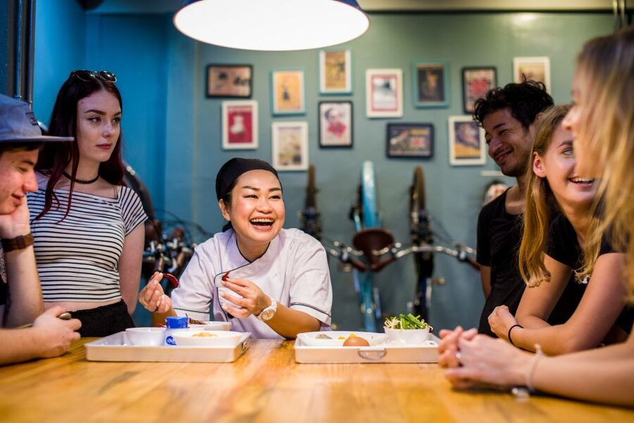Bangkok: Half-Day Thai Cooking Class in Bangrak District - Your Hands Work, Then You Sit Down and Eat