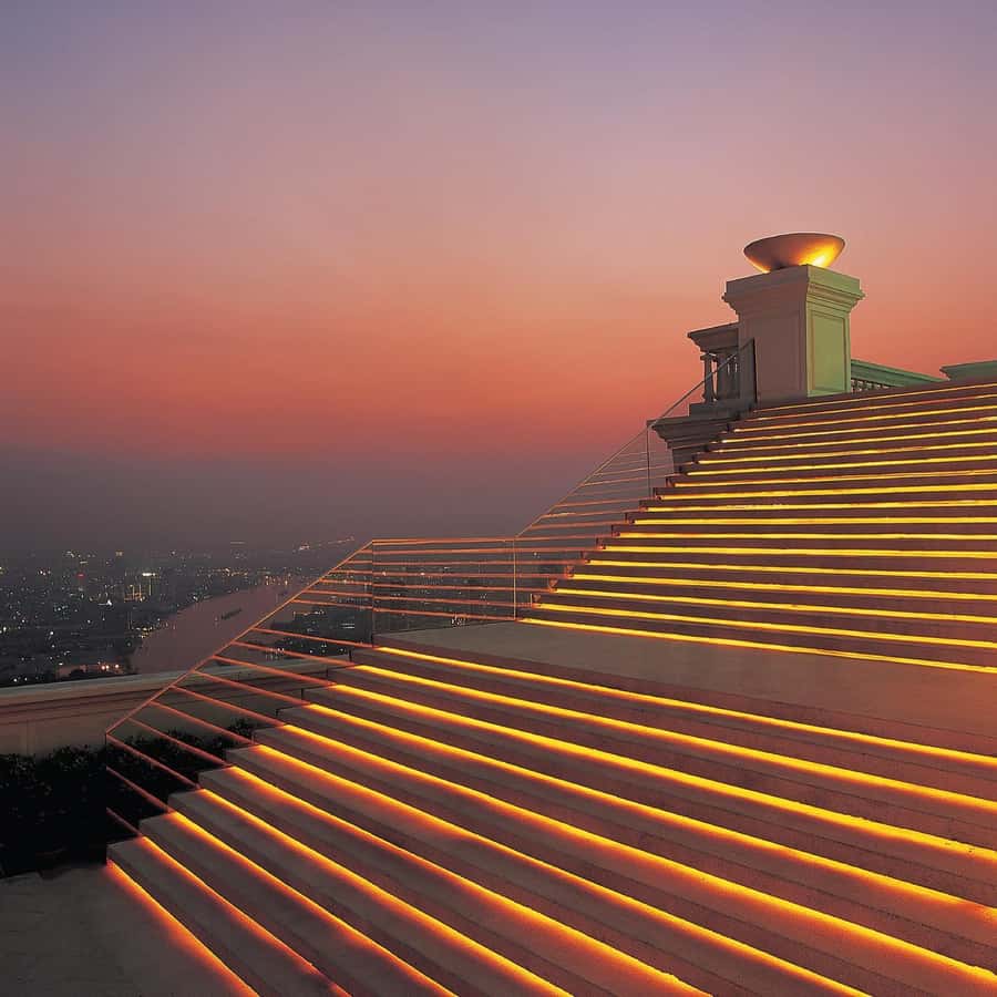 Bangkok: Lebua Sky Bar & China Town Street Food by Tuk Tuk - State Tower and Lebua Sky Bar on the 63rd floor