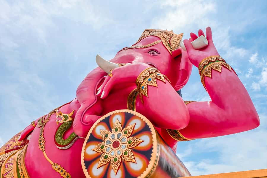 Bangkok: Lord Ganesha Temple Tour - A Pink Ganesha Day Trip from Bangkok, Built Around Worship