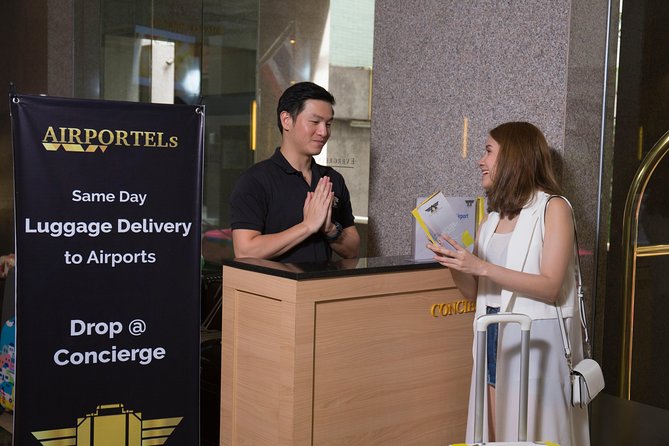Bangkok Luggage Storage - CentralWorld luggage storage: Groove Zone, near tourist info
