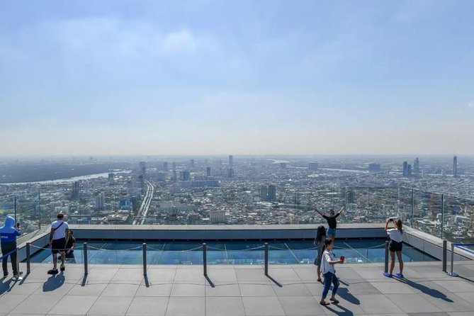 Bangkok : Mahanakhon SkyWalk Admission Ticket - The rooftop and The Peak glass floor upgrade: worth it for thrill seekers