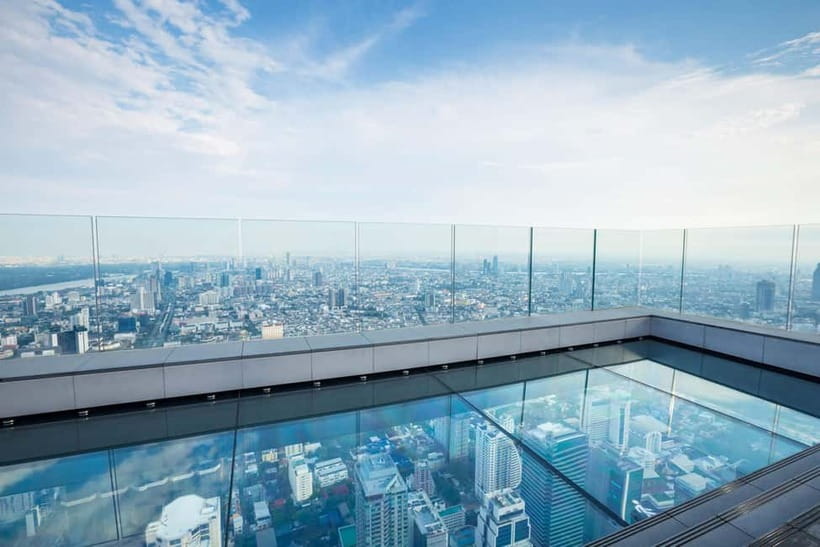 Bangkok: Mahanakhon Skywalk Sunset Ticket with Photo - Mahanakhon Skywalk at sunset, what you really get