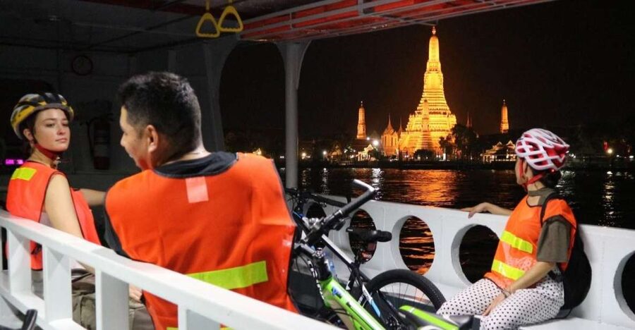 Bangkok: Night Bike Ride and Dinner at a Local Restaurant - Key highlights worth booking for