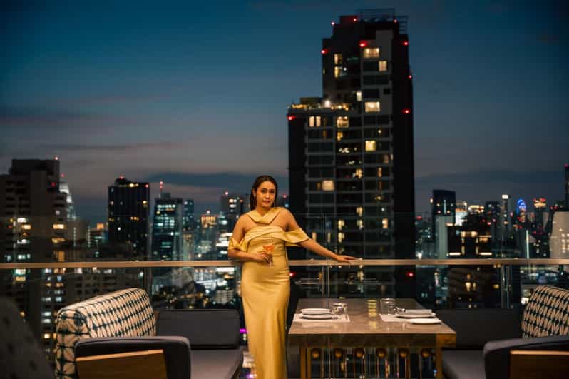 Bangkok: Nimitr Rooftop by 137 Pillars - The meal format: modern Asian dishes, not a giant buffet