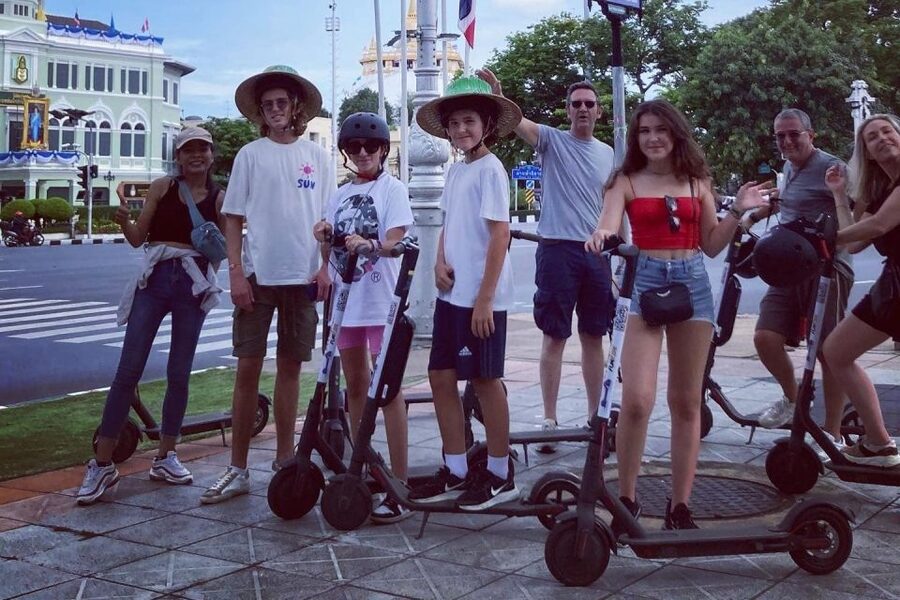 Bangkok : Old City Guided E-Scooter &/or Bike Tour - Safety and Pacing on Narrow Lanes (What to Expect)