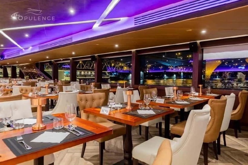 Bangkok: Opulence Luxury River Dinner Cruise - Buffet dinner flow: food variety, seating comfort, and pacing