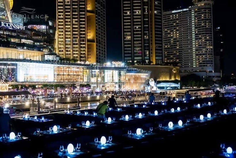 Bangkok: Opulence Luxury River Dinner Cruise - Rooftop night views: how to get the best Bangkok photos without stressing