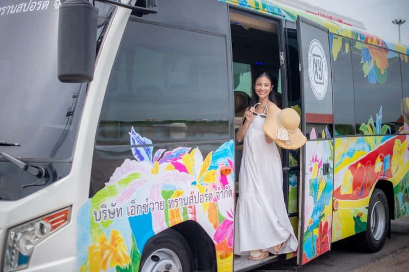 Bangkok: Premium Damnoen Saduak & Railway Market By Food Bus - Premium food bus, pick-up, and the pace you can actually enjoy