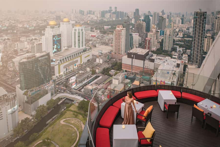 Bangkok: Red Sky Restaurant 55th Floor - International set menu: the value of simple ordering with real quality