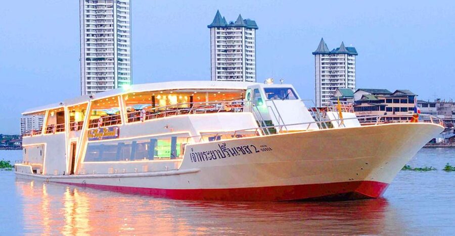 Bangkok: River Dinner Cruise on the Chao Phraya Princess - What the night cruise looks like (and why both banks matter)