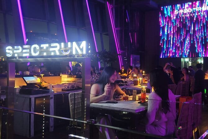 Bangkok: Rooftops, Clubs & Go Gos-Soi Cowboy, Nana Plaza, Soi 11 - Spectrum Lounge & Bar at Hyatt Regency, rooftop views plus cocktails