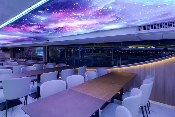Bangkok Royal Galaxy Chao Phraya River Dinner Cruise - Rama VIII Bridge: A Modern Landmark Break Between Temples